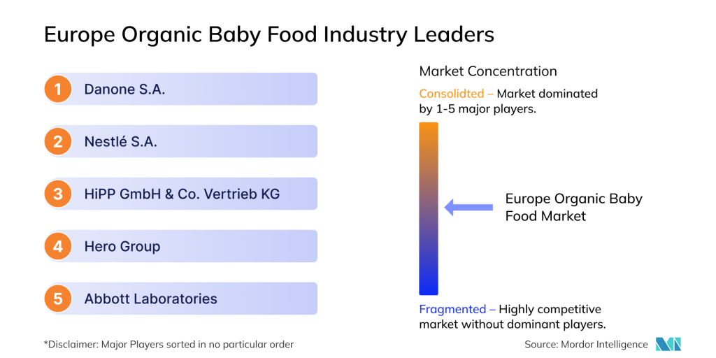 Europe Organic Baby Food Industry Leaders